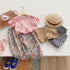 Children's floral anti-mosquito pants thin casual pants air-conditioned pants